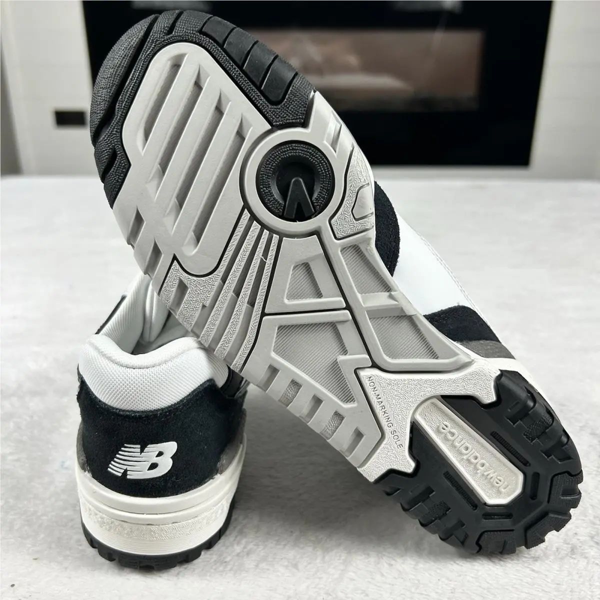 New Balance shoes - New Balance 550 - White/Black/Rain Cloud (UPC: 0196307271073) 14