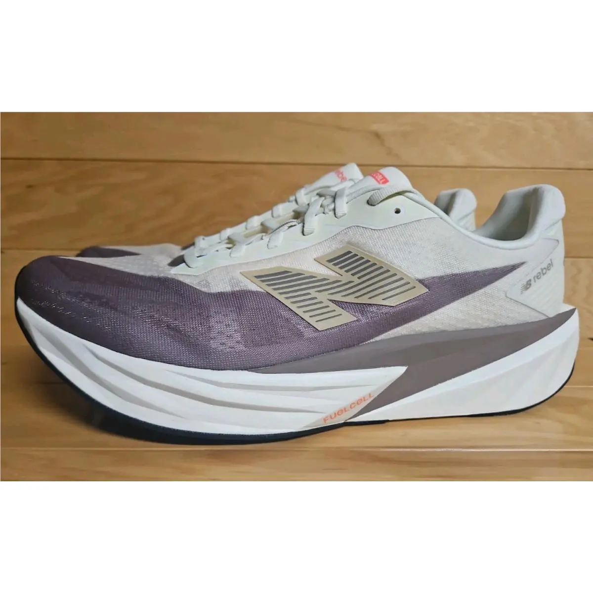 New Balance shoes - New Balance FuelCell Rebel v5 - MFCXLY5 - Angora (UPC: 198686829715) 4