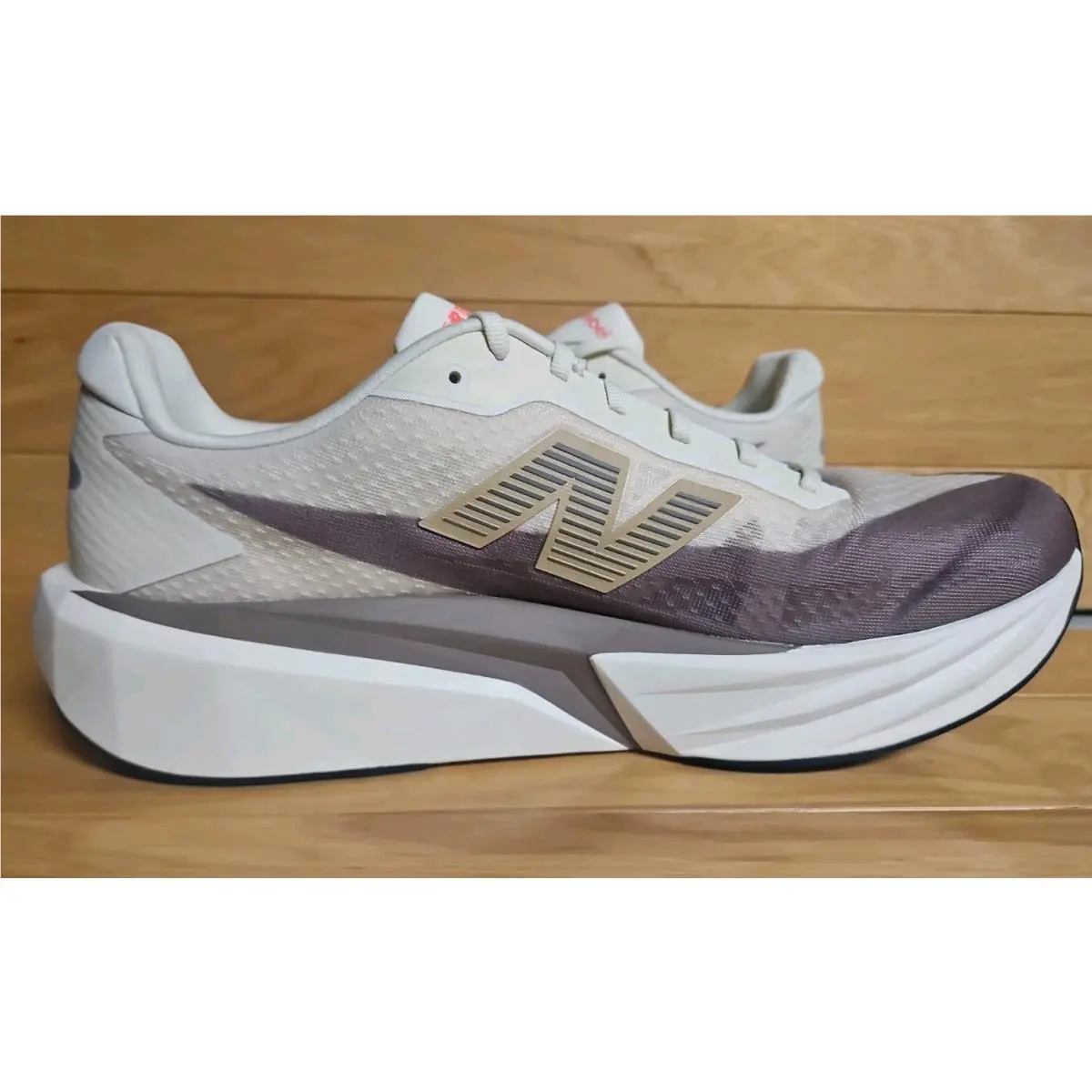 New Balance shoes - New Balance FuelCell Rebel v5 - MFCXLY5 - Angora (UPC: 198686829715) 5
