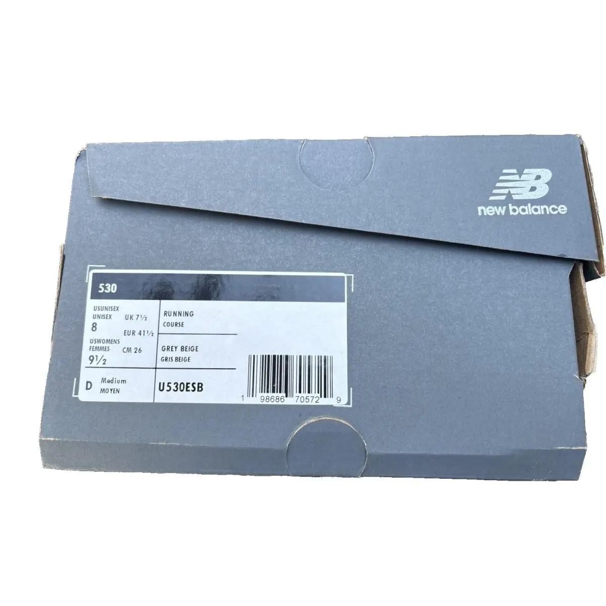 New Balance shoes - New Balance 530 - U530ESB - Silver, Manufacturer: Silver Metallic/Linen 3