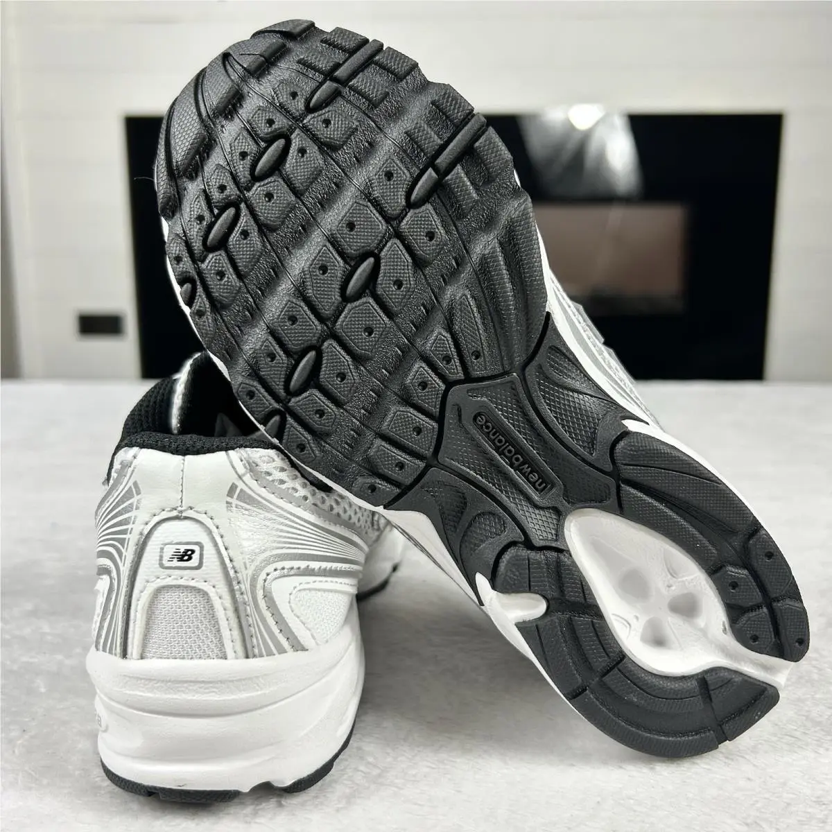New Balance shoes - 740 Bungee Lace - Bungee Lace - PZ740NW - Grey, Black (UPC: 0198686850580) 11