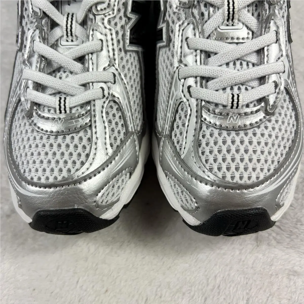 New Balance shoes - 740 Bungee Lace - Bungee Lace - PZ740NW - Grey, Black (UPC: 0198686850580) 4