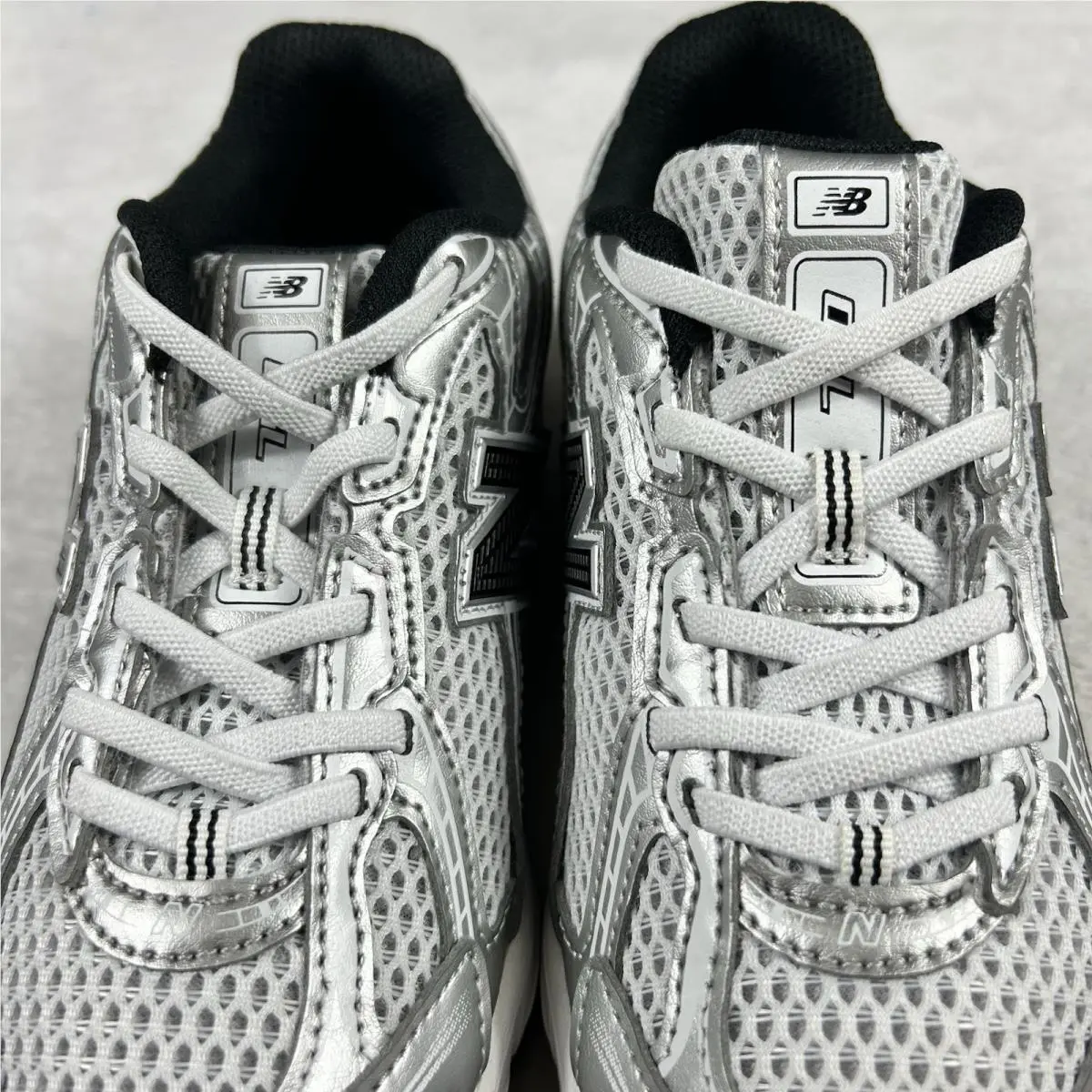 New Balance shoes - 740 Bungee Lace - Bungee Lace - PZ740NW - Grey, Black (UPC: 0198686850580) 5