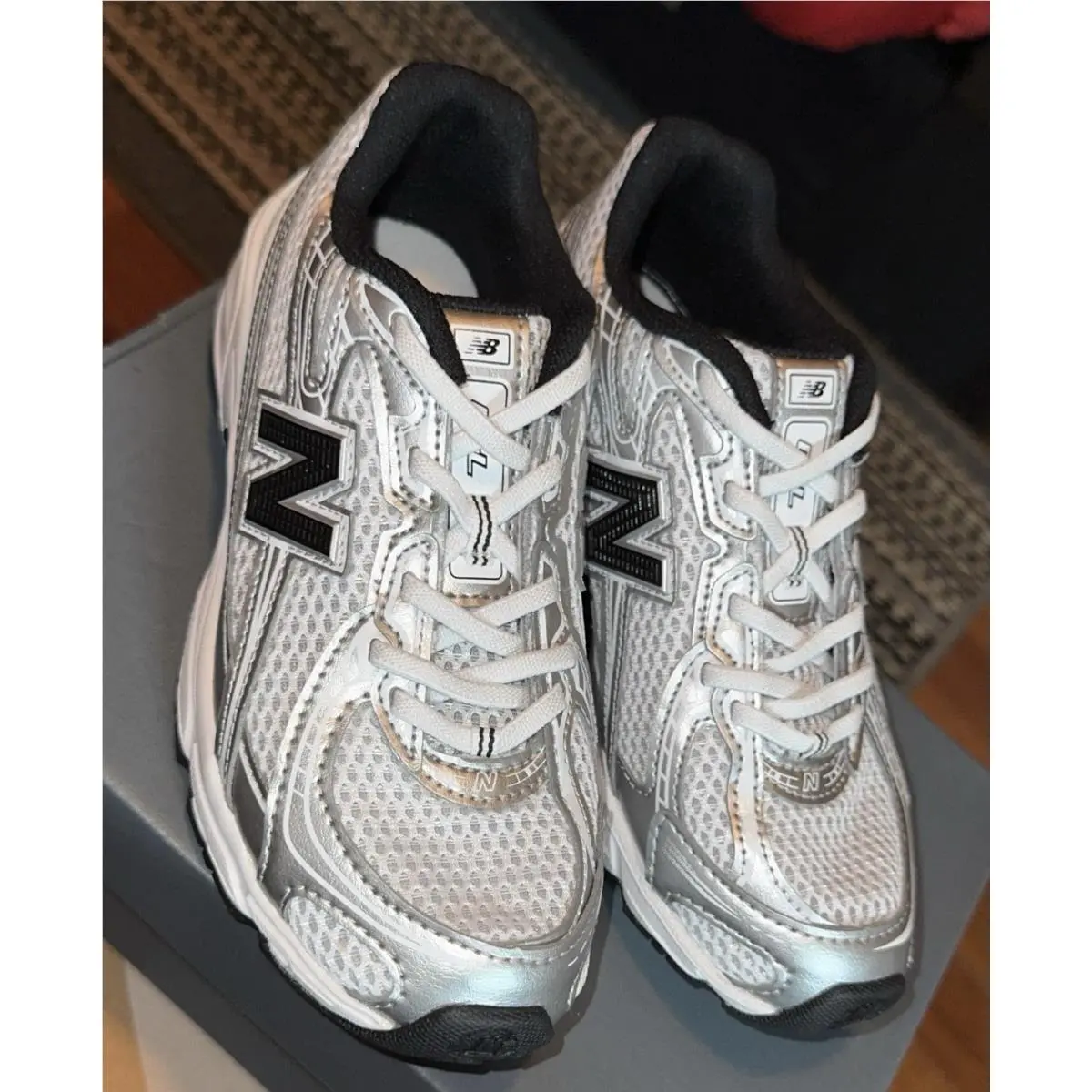 New Balance shoes - New Balance 740 Bungee Lace - PZ740NW - Gray, Black, White 1