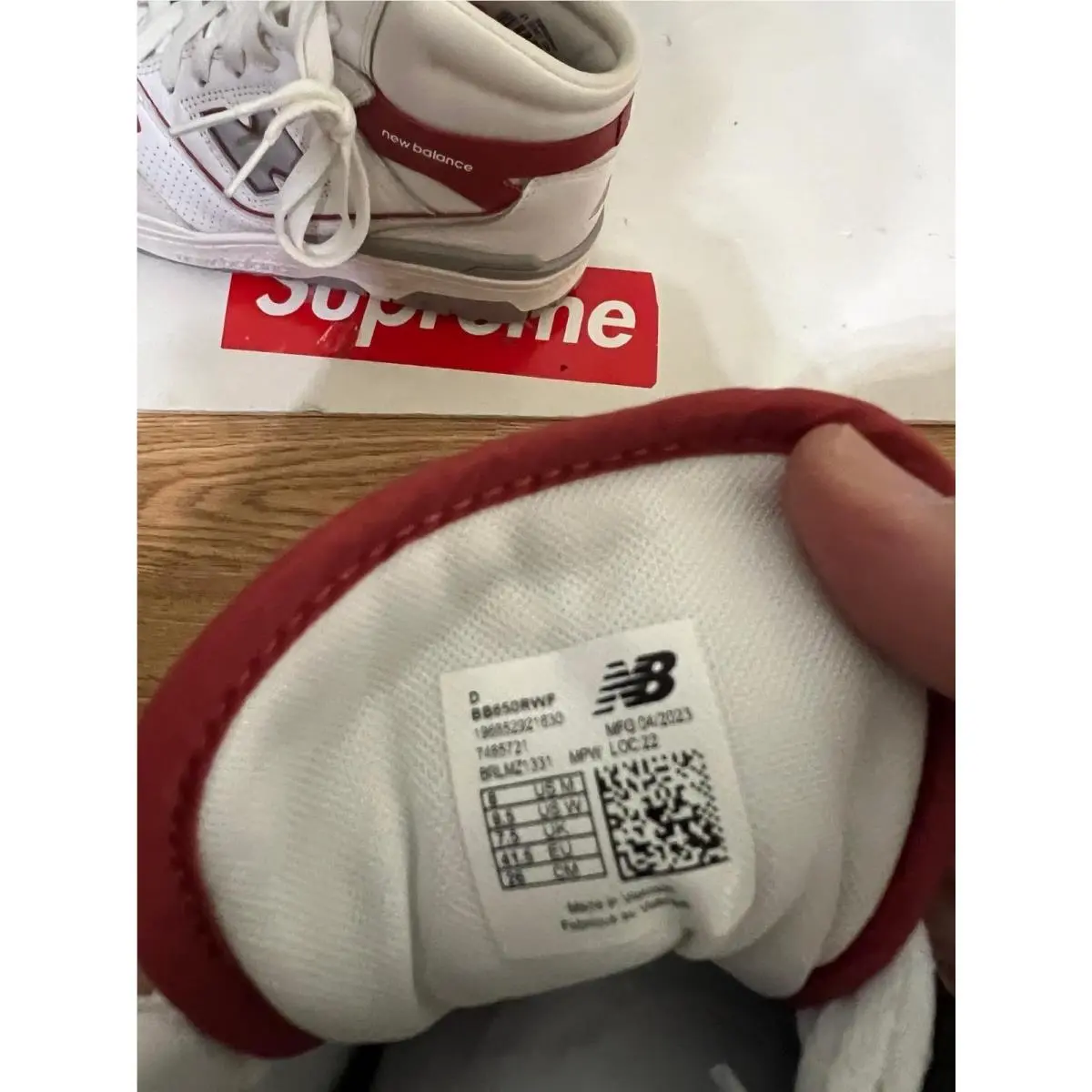 New Balance shoes - BB650RWF650 - BB650RWF 650 - Beige 6