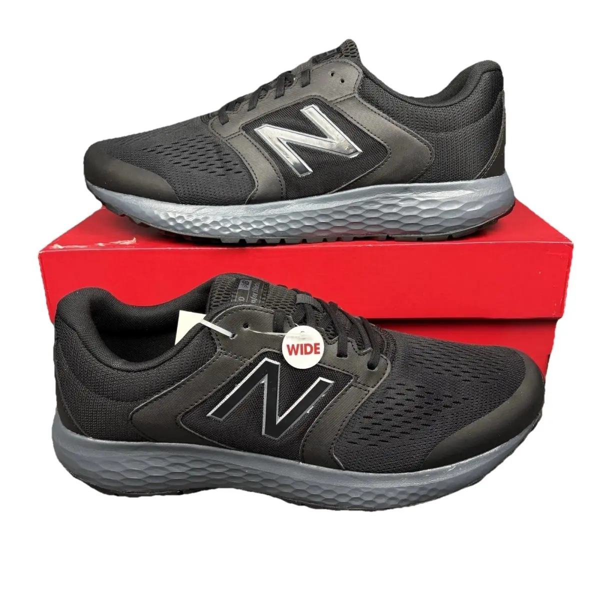 New Balance 530 Shoes Mens Size 14 4E Comfort Running Sneakers Black M520LB5 New