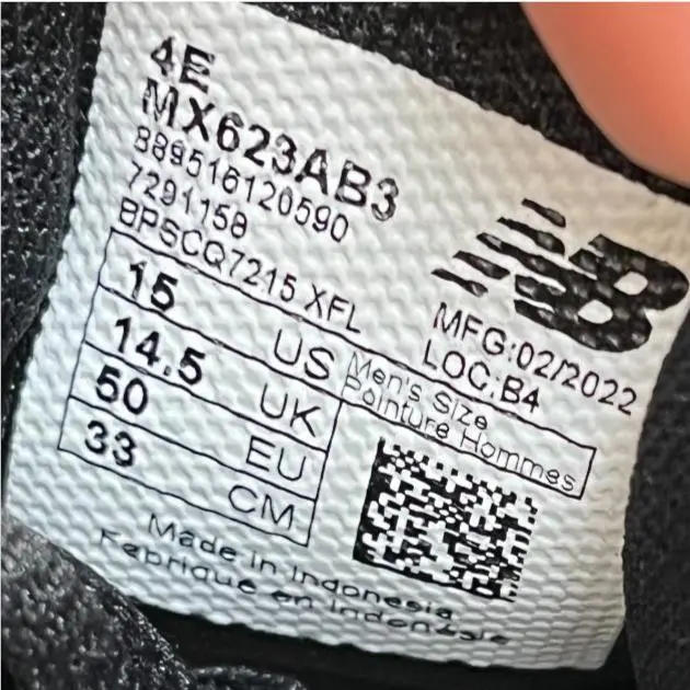 New Balance shoes - New Balance 623v3 - MX623AB3 - Black 7