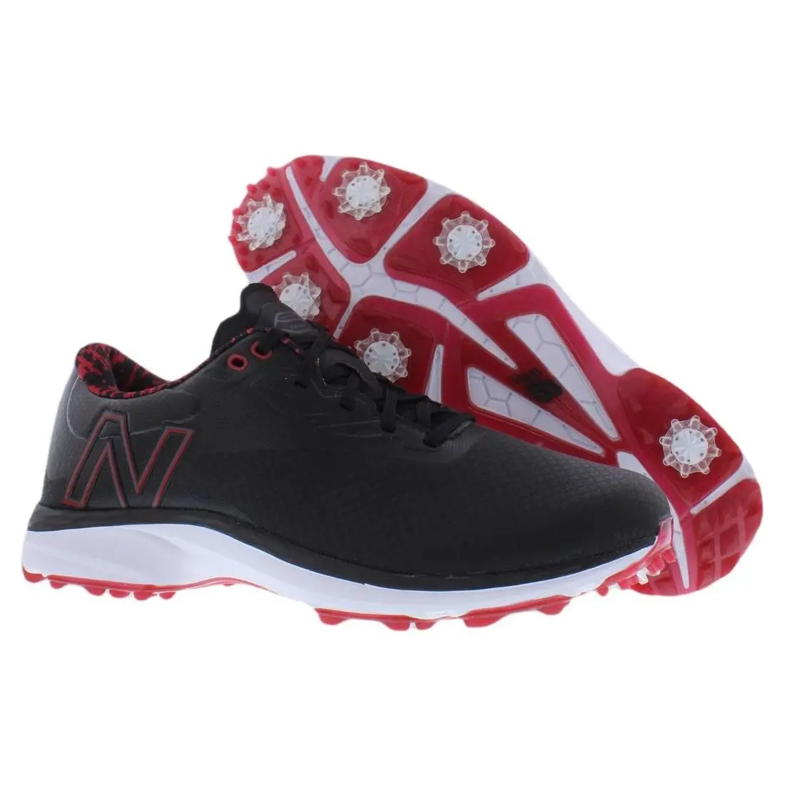 New Balance Fresh Foam X Defender Mens Shoes Size 10.5 Color: Black/red