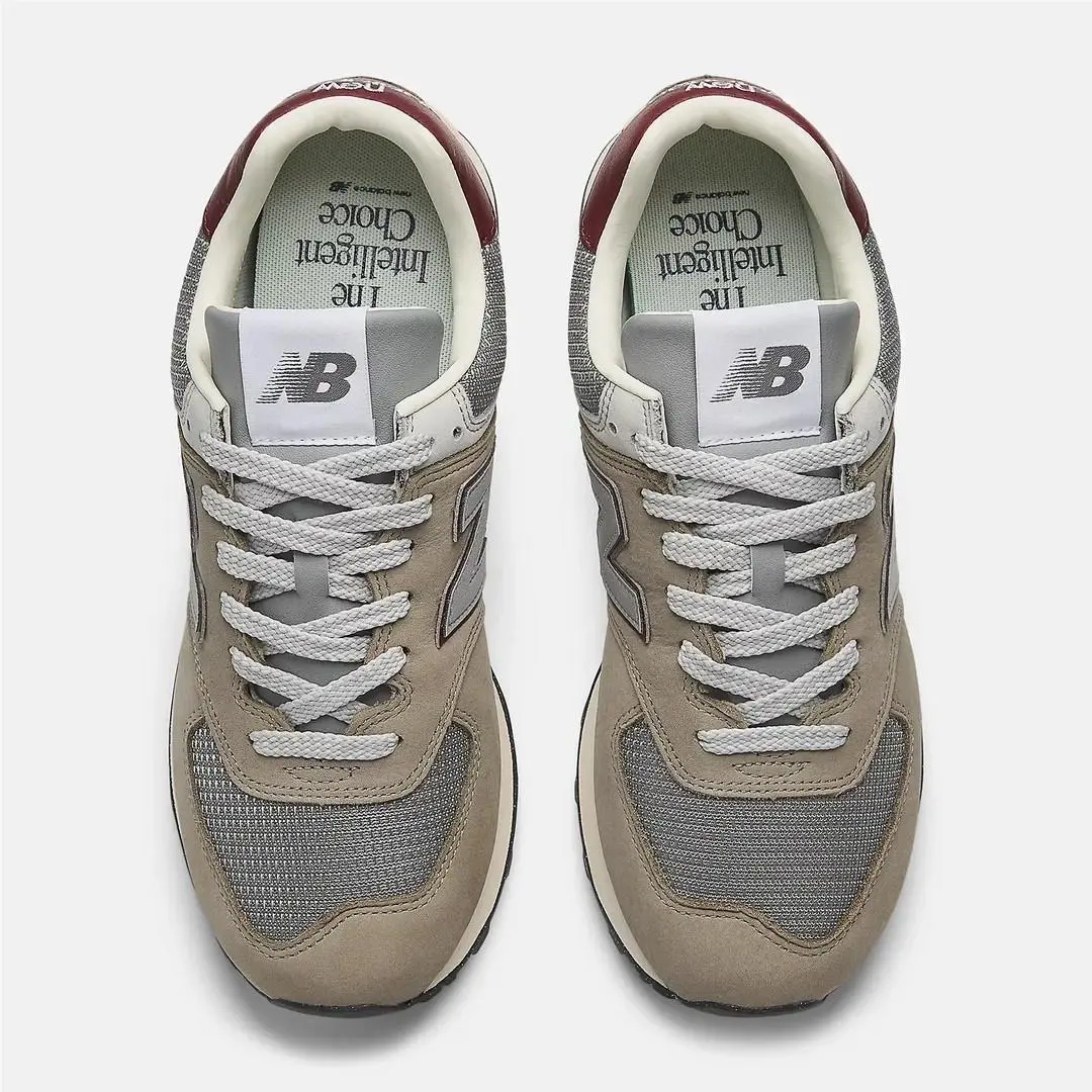 New Balance 574 Men`s Casual Shoes Brown Red U574SKB Sz 8 US Men