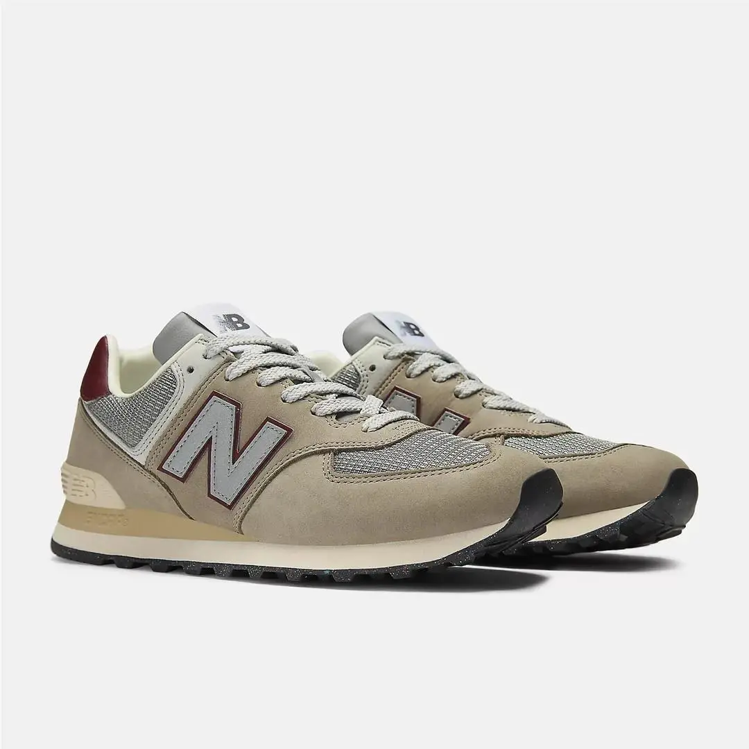 New Balance shoes - New Balance 574 - U574SKB - Brown/Red 0