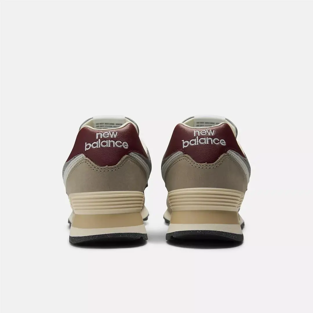 New Balance shoes - New Balance 574 - U574SKB - Brown/Red 4