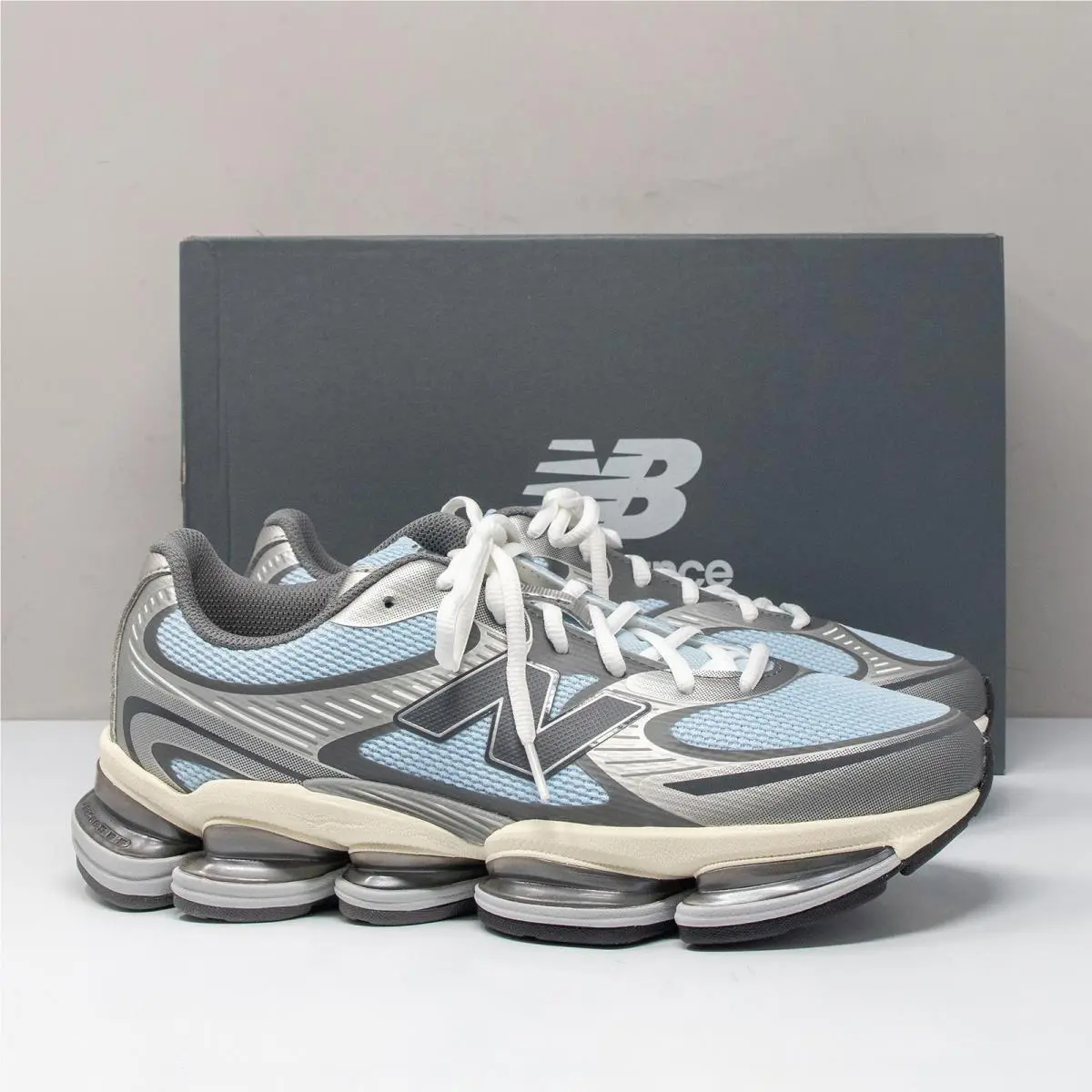 New Balance Abzorb 2000 Blue/grey/cream Mens 10 U2000BA