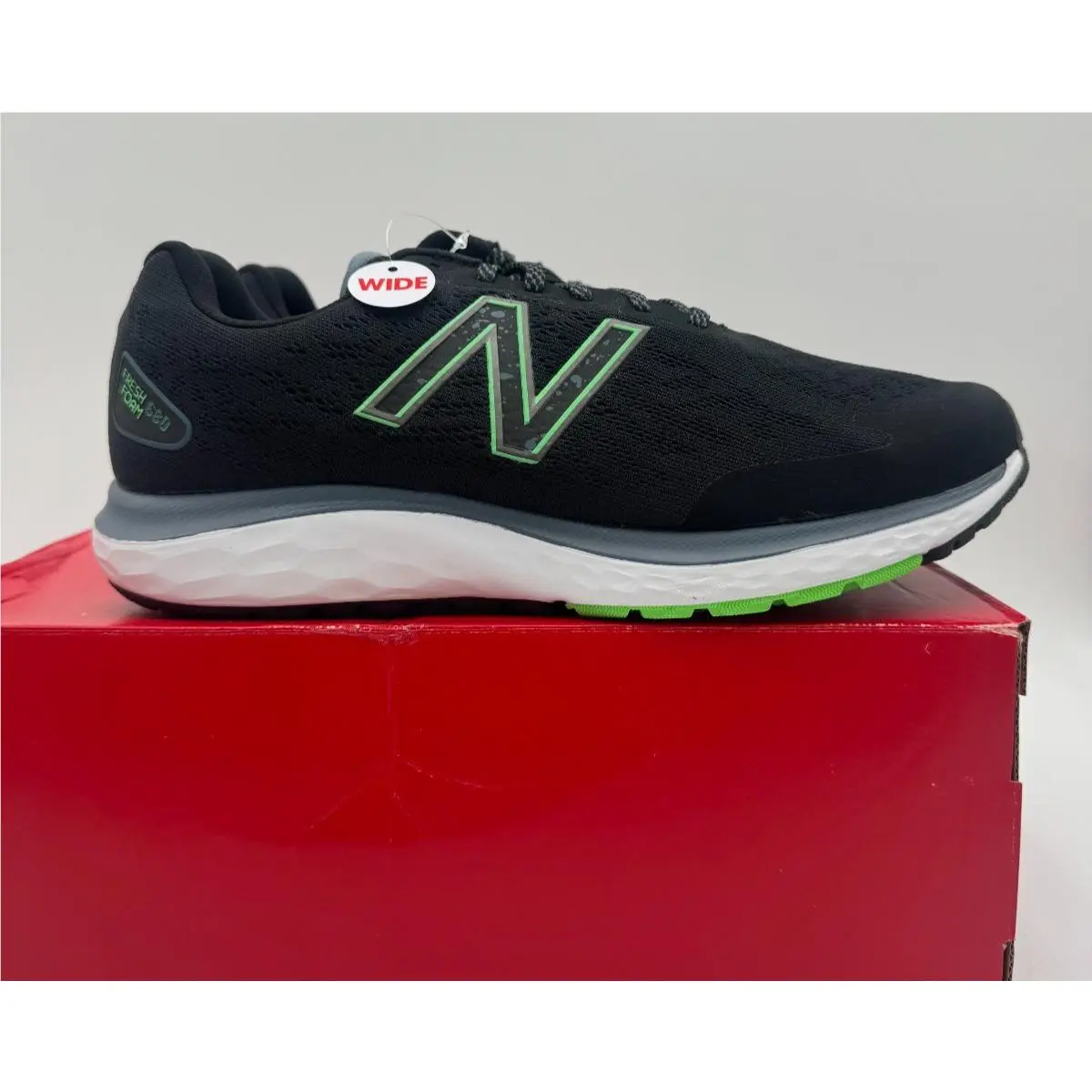 New Balance shoes - New Balance 680 - M680NK7 - Black/Green (UPC: 195907660966) 1