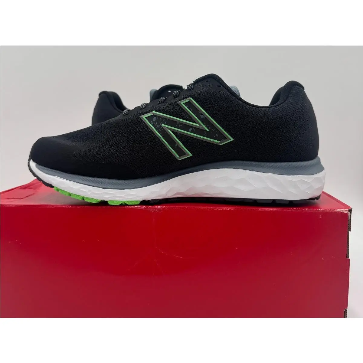 New Balance shoes - New Balance 680 - M680NK7 - Black/Green (UPC: 195907660966) 2