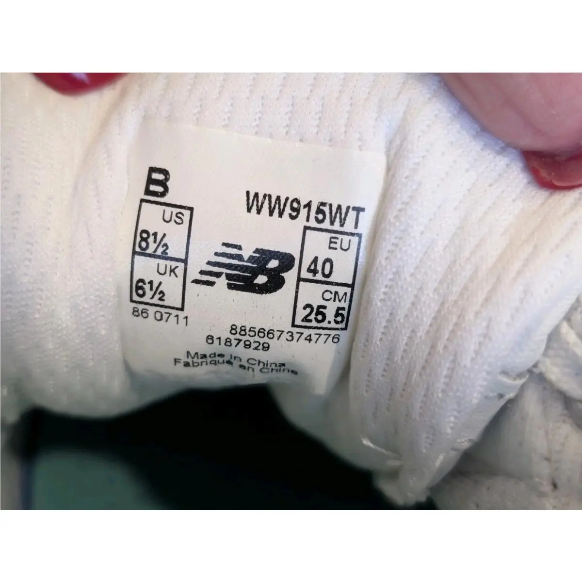 New Balance shoes - New Balance 915 - WW915WT - White 5