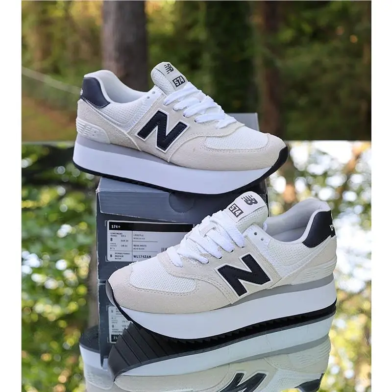 New Balance 574 Plus Linen Phantom Women’s Size 8 Custom WL574ZAH