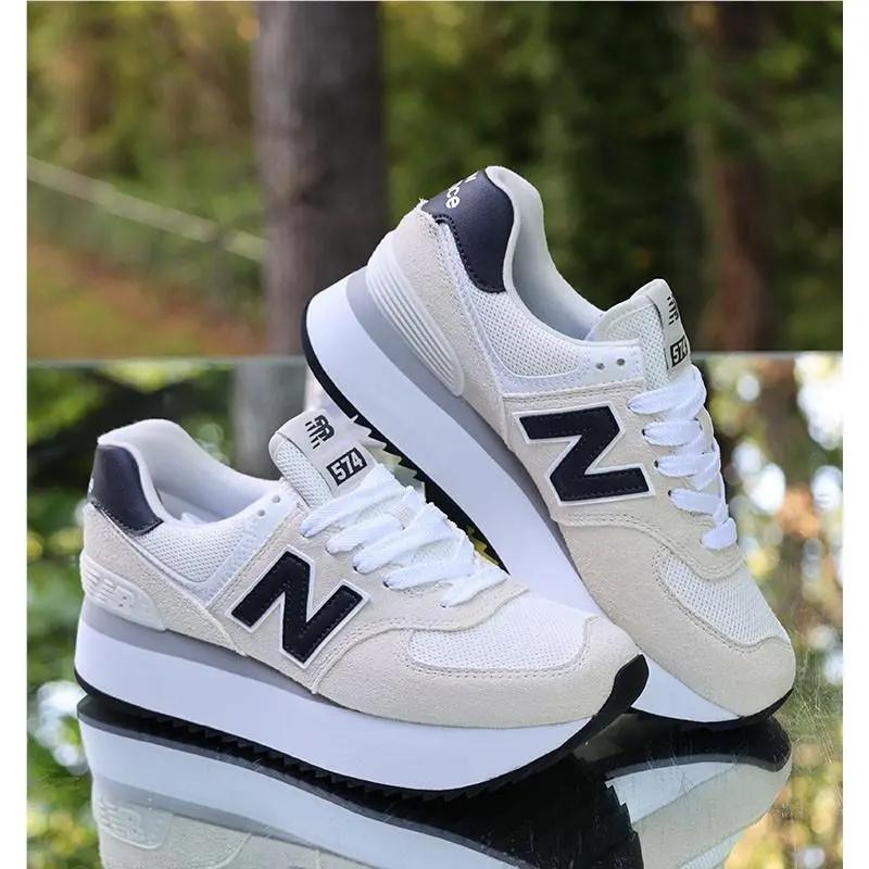 New Balance shoes - New Balance 574 Plus - Plus - WL574ZAH - White 0