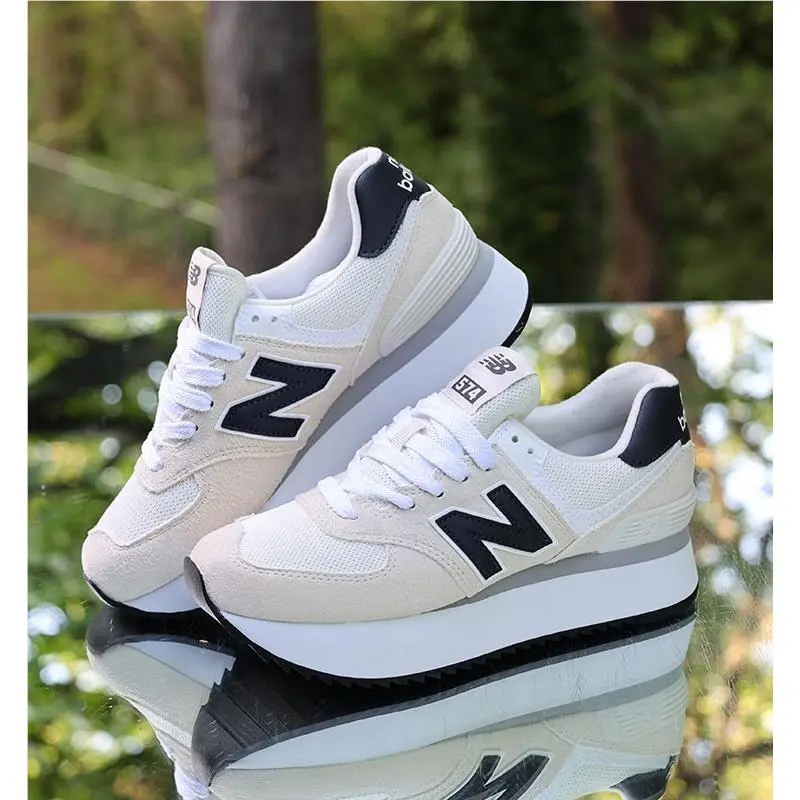 New Balance shoes - New Balance 574 Plus - Plus - WL574ZAH - White 1