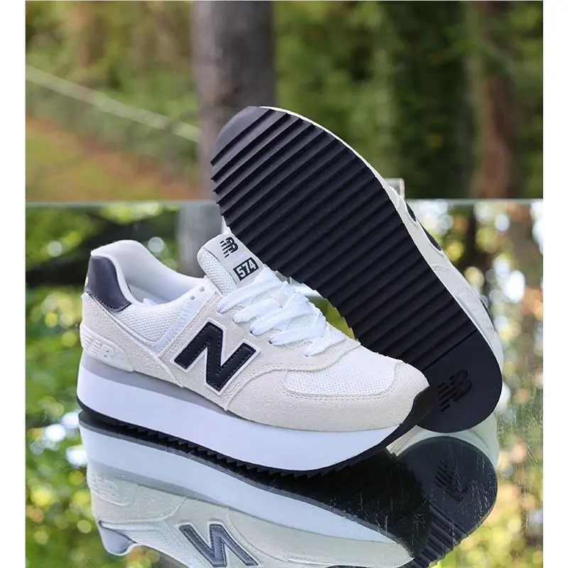 New Balance shoes - New Balance 574 Plus - Plus - WL574ZAH - White 4