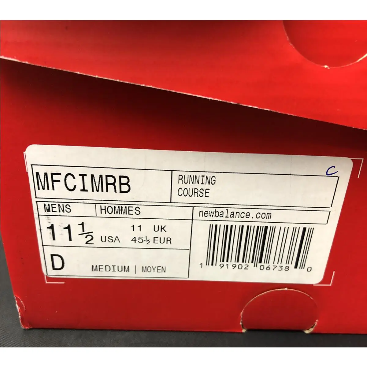 New Balance shoes - Mfcimrb - Mfcimrb - JG-557978 - Orange Black, Manufacturer: Orange Black (UPC: 0191902067380) 6