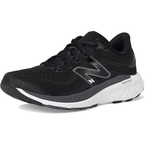 New Balance Fresh Foam X 860 V13 Kids Running Shoes Black/white/magnet Size 7 M