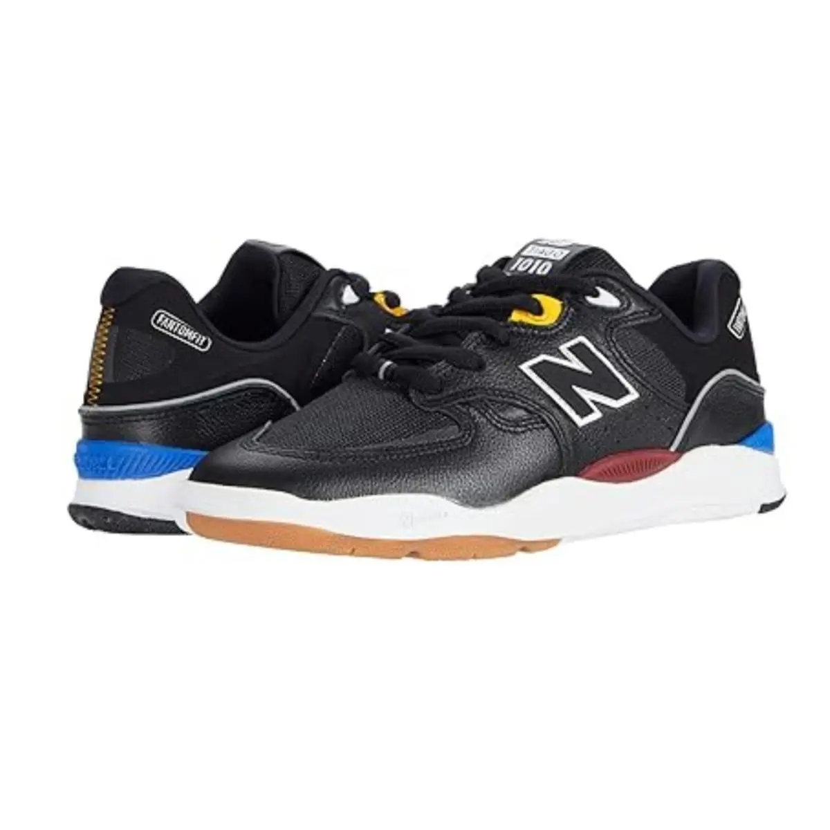New Balance Numeric 1010 Tiago Lemos Black Multi Skate Shoes Mens Size 10