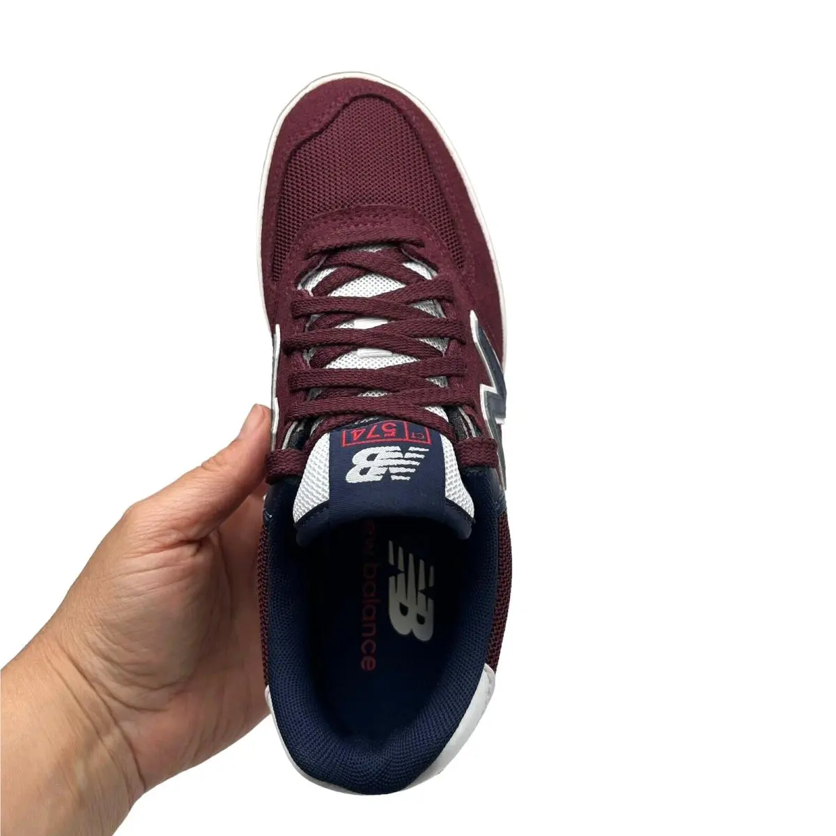 New Balance shoes - New Balance 574 - Wine/Burgundy (UPC: 196307078511) 13