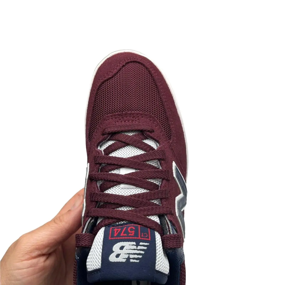 New Balance shoes - New Balance 574 - Wine/Burgundy (UPC: 196307078511) 14
