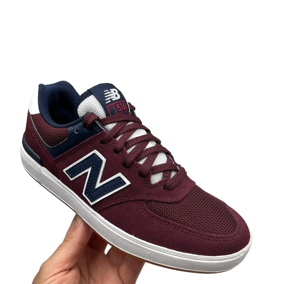 New Balance shoes - New Balance 574 - Wine/Burgundy (UPC: 196307078511) 0