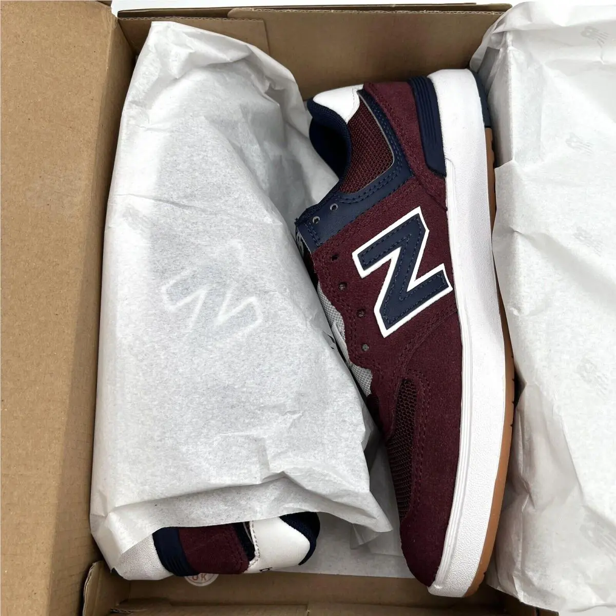 New Balance shoes - New Balance 574 - Wine/Burgundy (UPC: 196307078511) 9