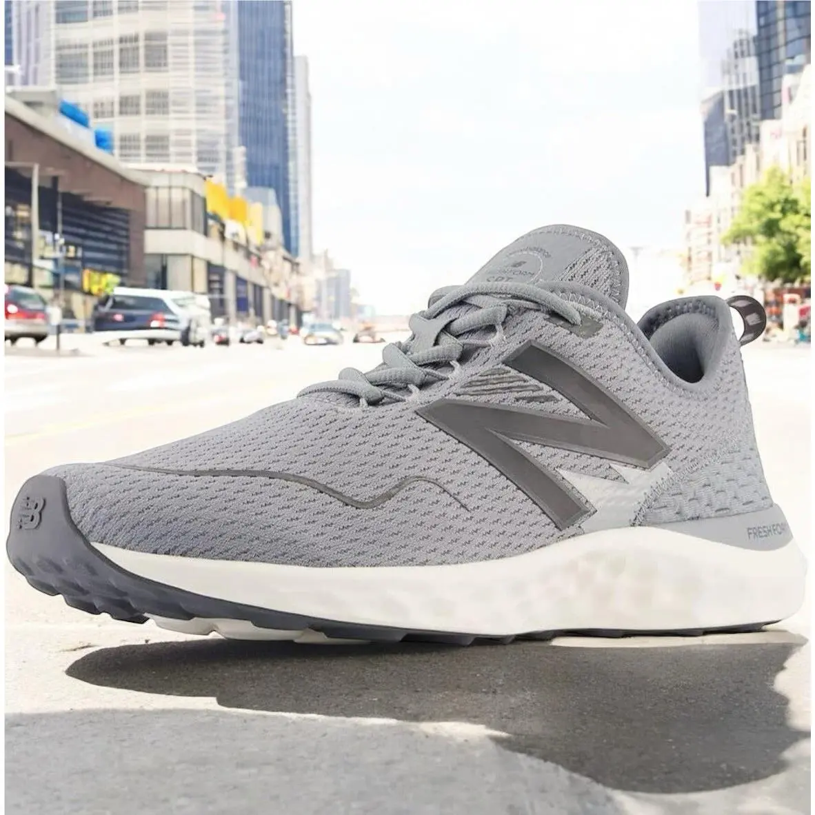New Balance shoes - New Balance Fresh Foam Sport - MSPTLG4 - Gray (UPC: 196432932283) 2
