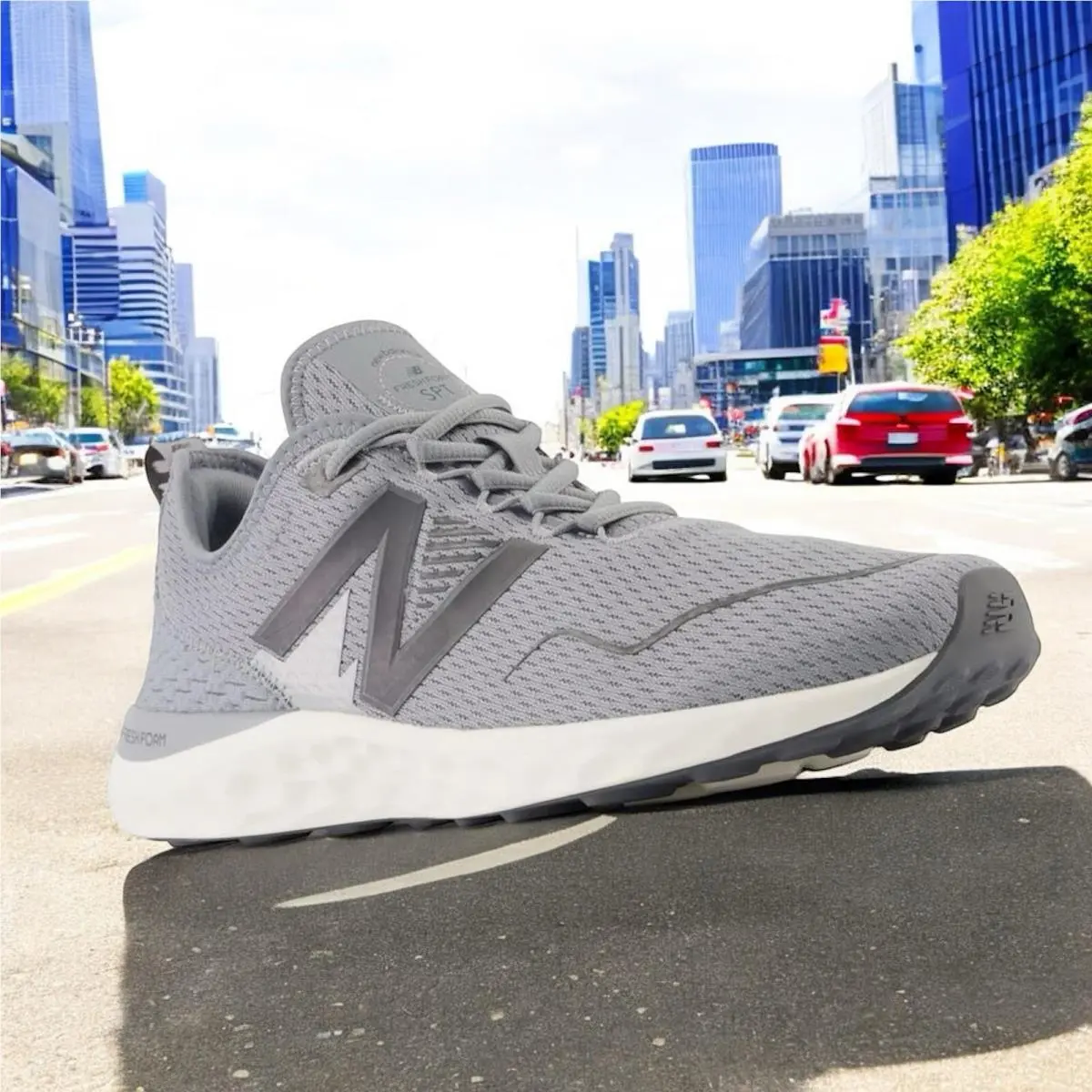 New Balance shoes - New Balance Fresh Foam Sport - MSPTLG4 - Gray (UPC: 196432932283) 6