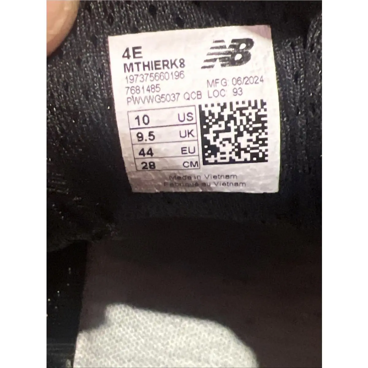 New Balance shoes - New Balance Fresh Foam X Hierro v8 trail - MTHIERK8 - Black / Shadow Grey / Black, Manufacturer: Black / Shadow Grey / Black (UPC: 0197375660196) 15