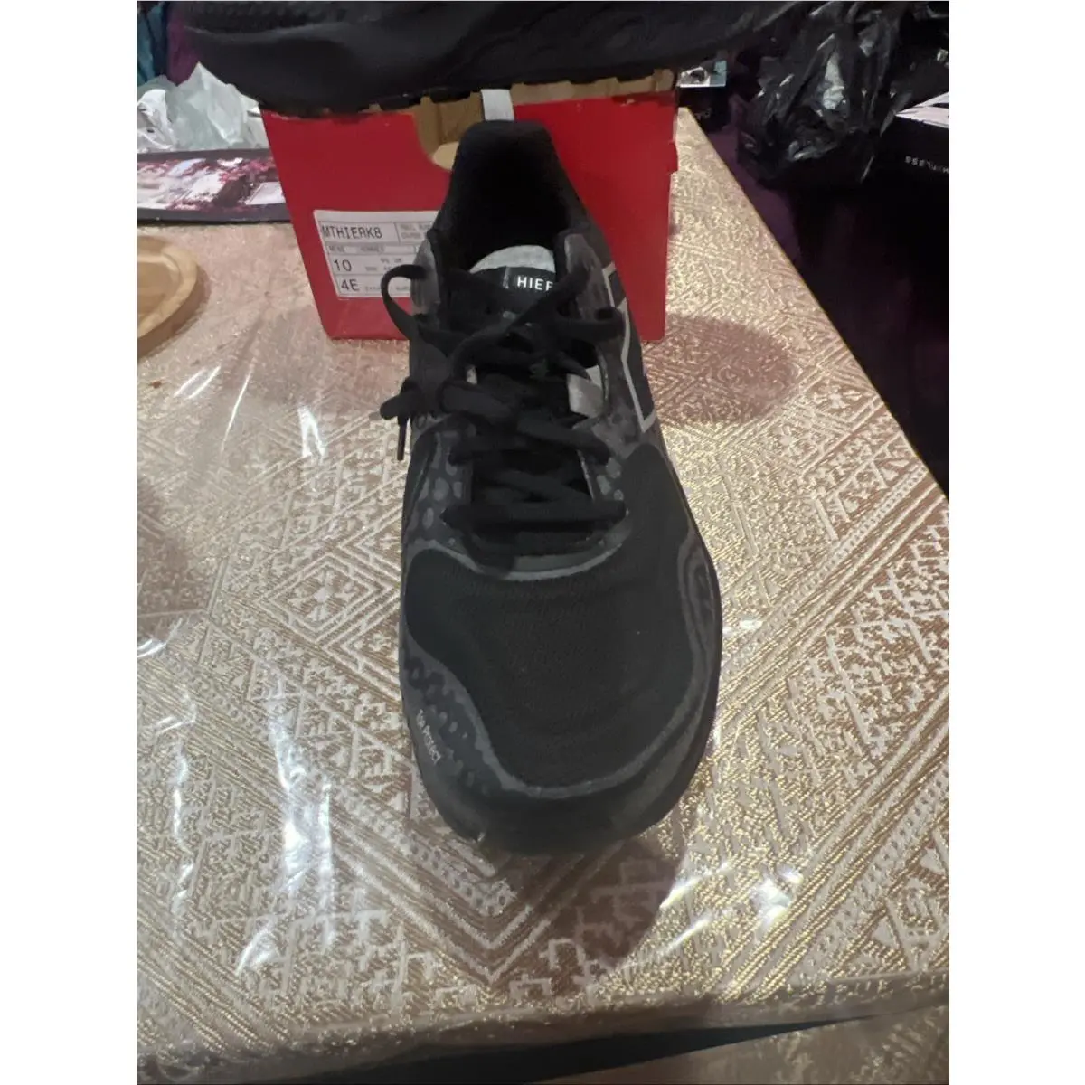 New Balance shoes - New Balance Fresh Foam X Hierro v8 trail - MTHIERK8 - Black / Shadow Grey / Black, Manufacturer: Black / Shadow Grey / Black (UPC: 0197375660196) 2