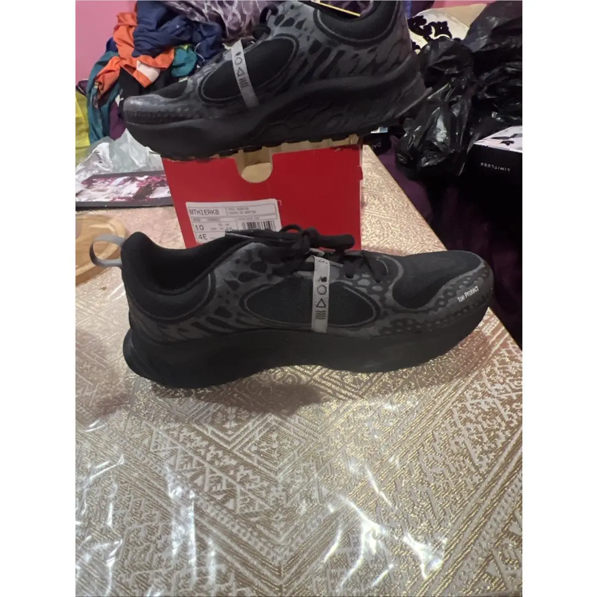 New Balance shoes - New Balance Fresh Foam X Hierro v8 trail - MTHIERK8 - Black / Shadow Grey / Black, Manufacturer: Black / Shadow Grey / Black (UPC: 0197375660196) 3