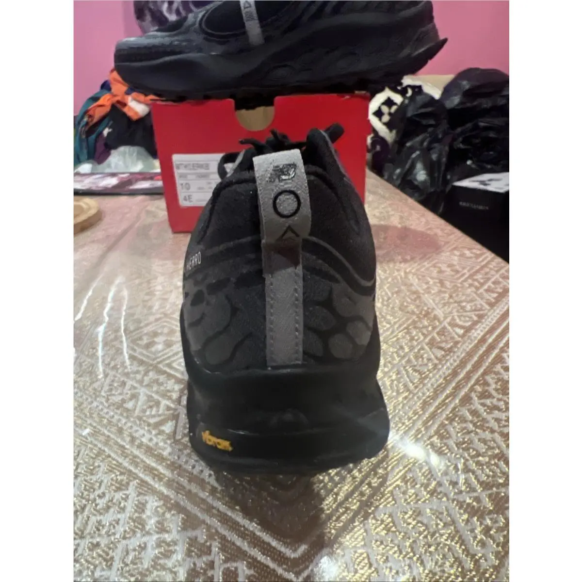 New Balance shoes - New Balance Fresh Foam X Hierro v8 trail - MTHIERK8 - Black / Shadow Grey / Black, Manufacturer: Black / Shadow Grey / Black (UPC: 0197375660196) 4