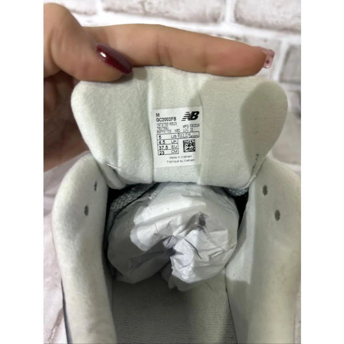 New Balance shoes - GC2002FB - GC2002FB - Gray 1