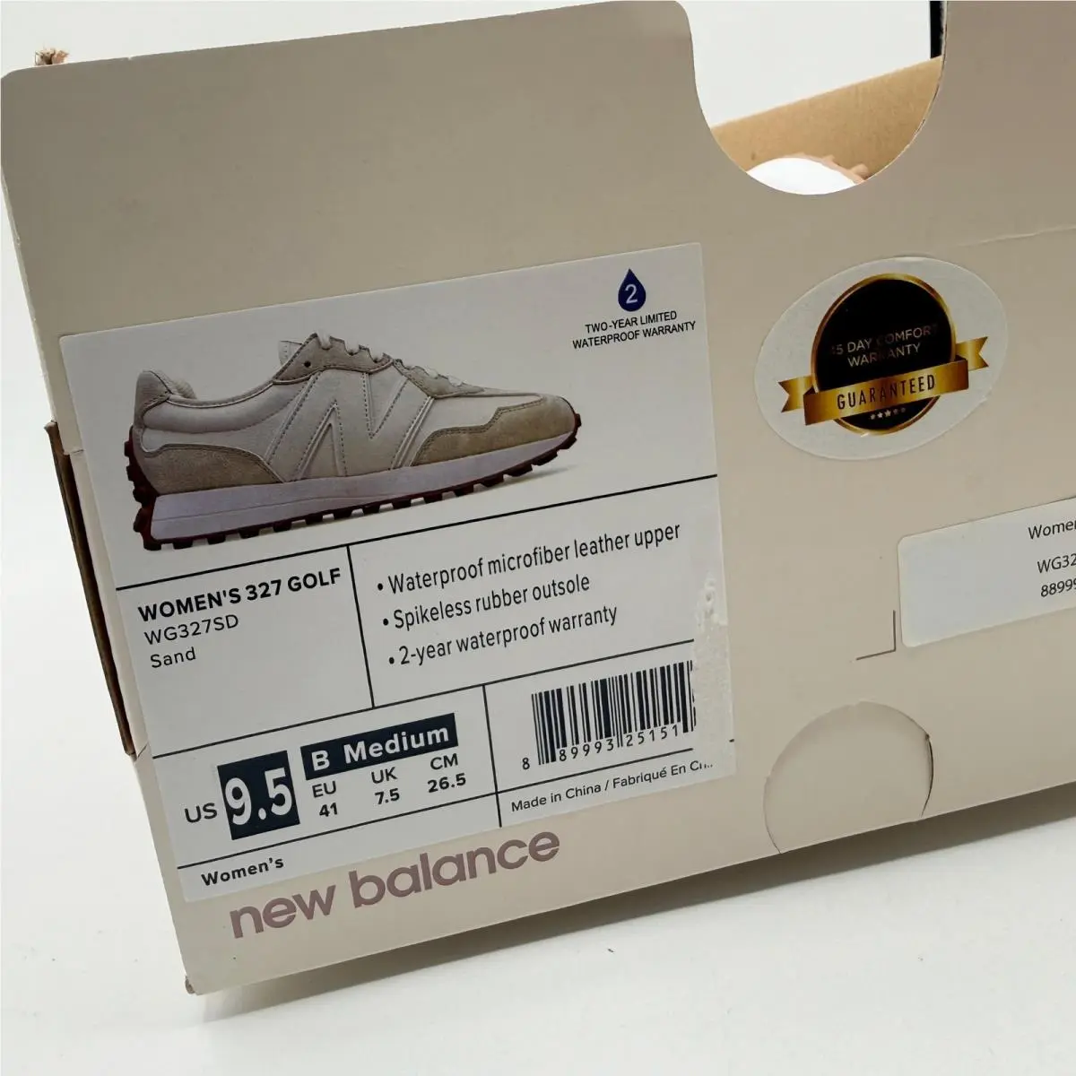 New Balance shoes - WG327SD - WG327SD - Beige (UPC: 889993251527) 8