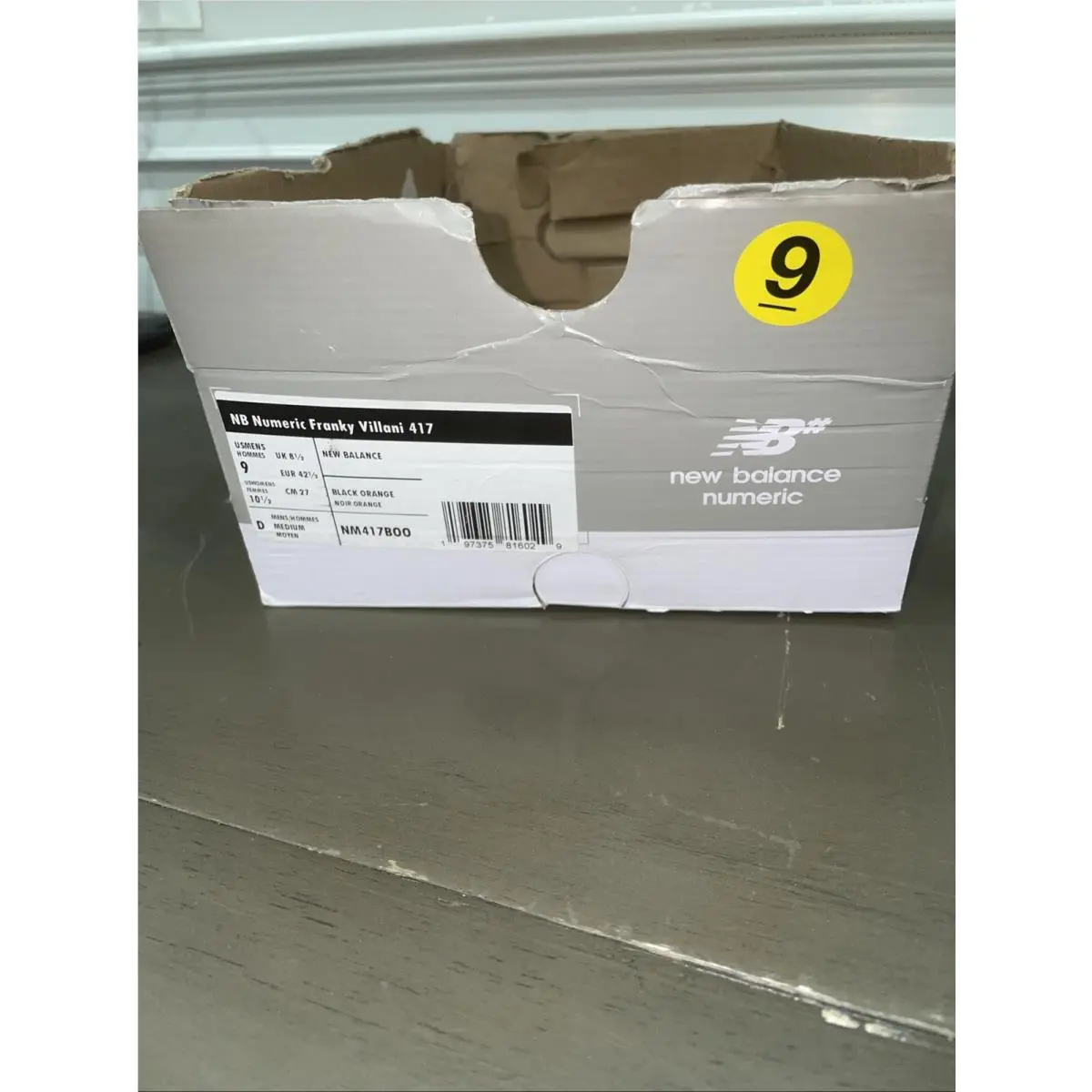 New Balance shoes - New Balance Numeric 417 - Numeric - NM417BOO - Black 6
