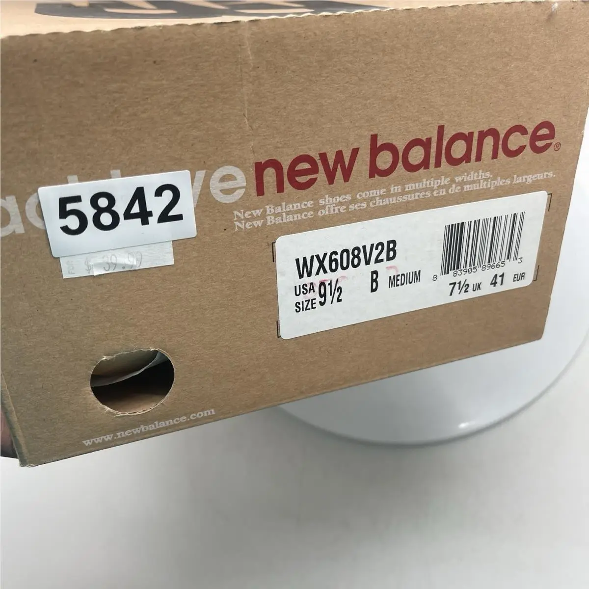 New Balance shoes - New Balance 608 - WX608V2B - Black 9
