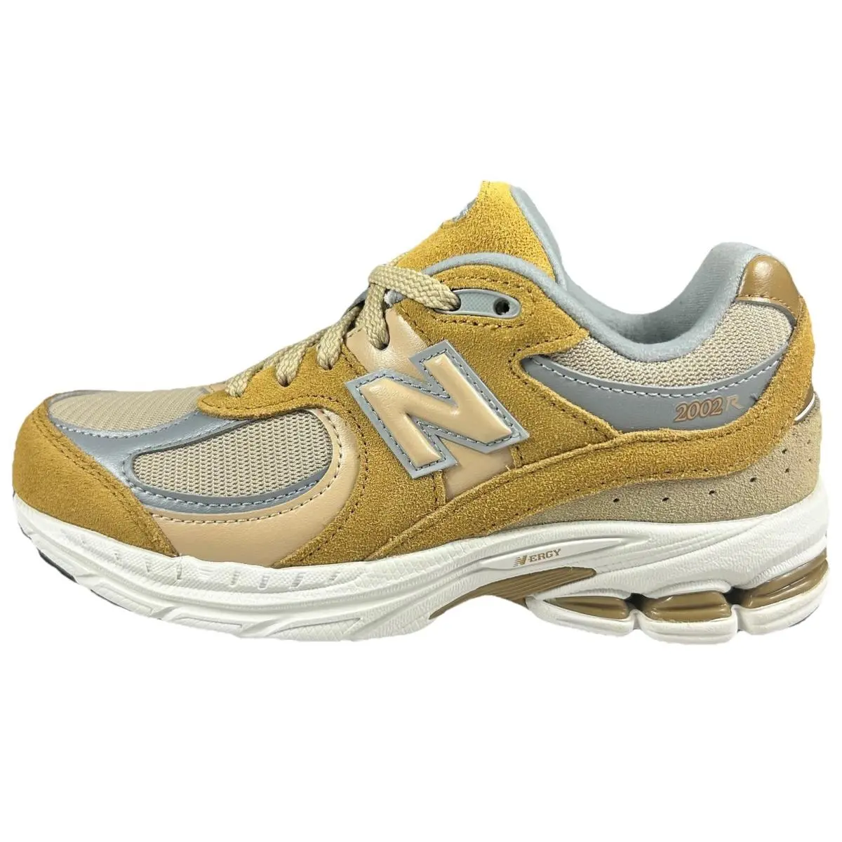 New Balance 2002 Daily Lifestyle Sneakers Kids Size 4 Beige/beige Walking Shoes