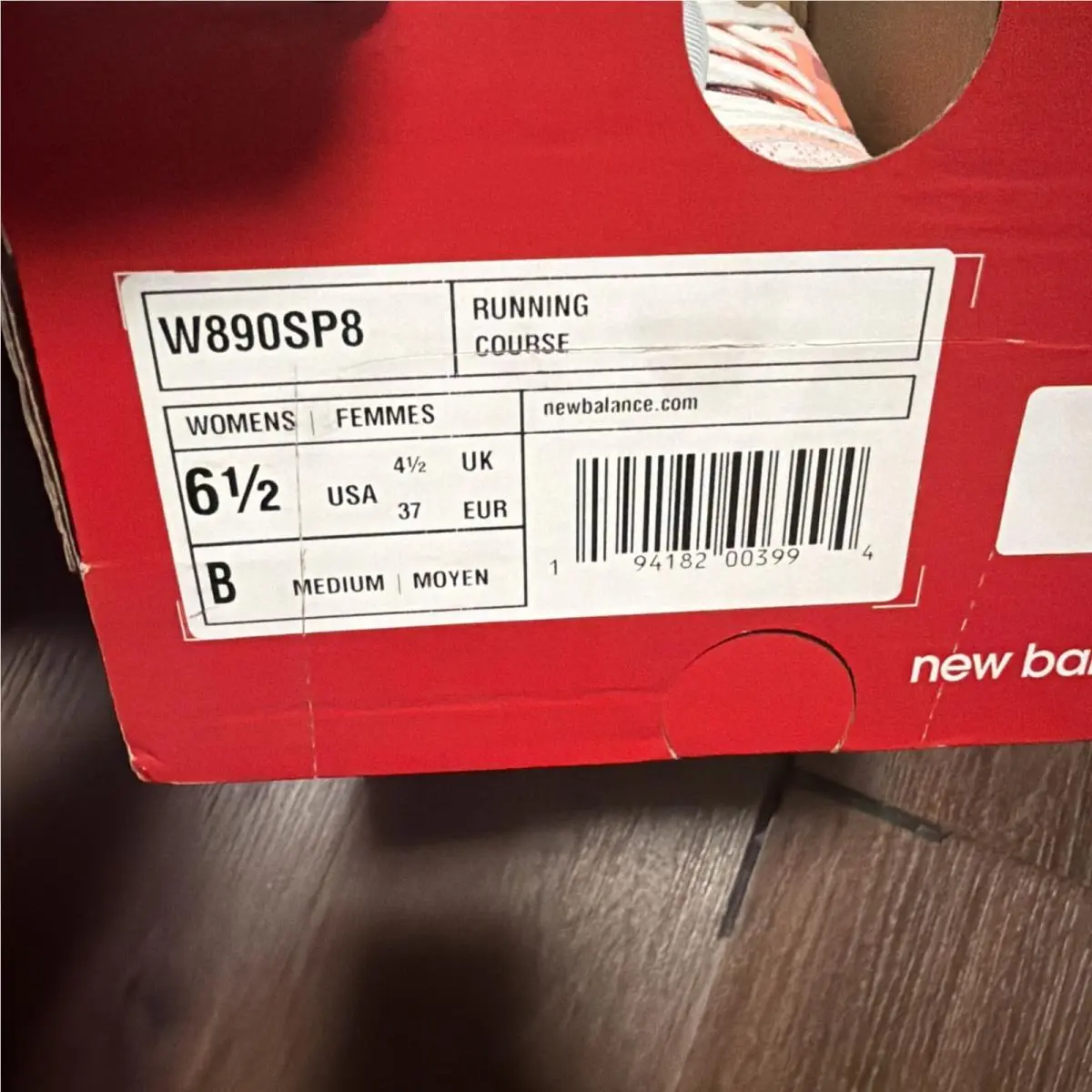 New Balance shoes - 890 v8 - White/Peach/Purple 3