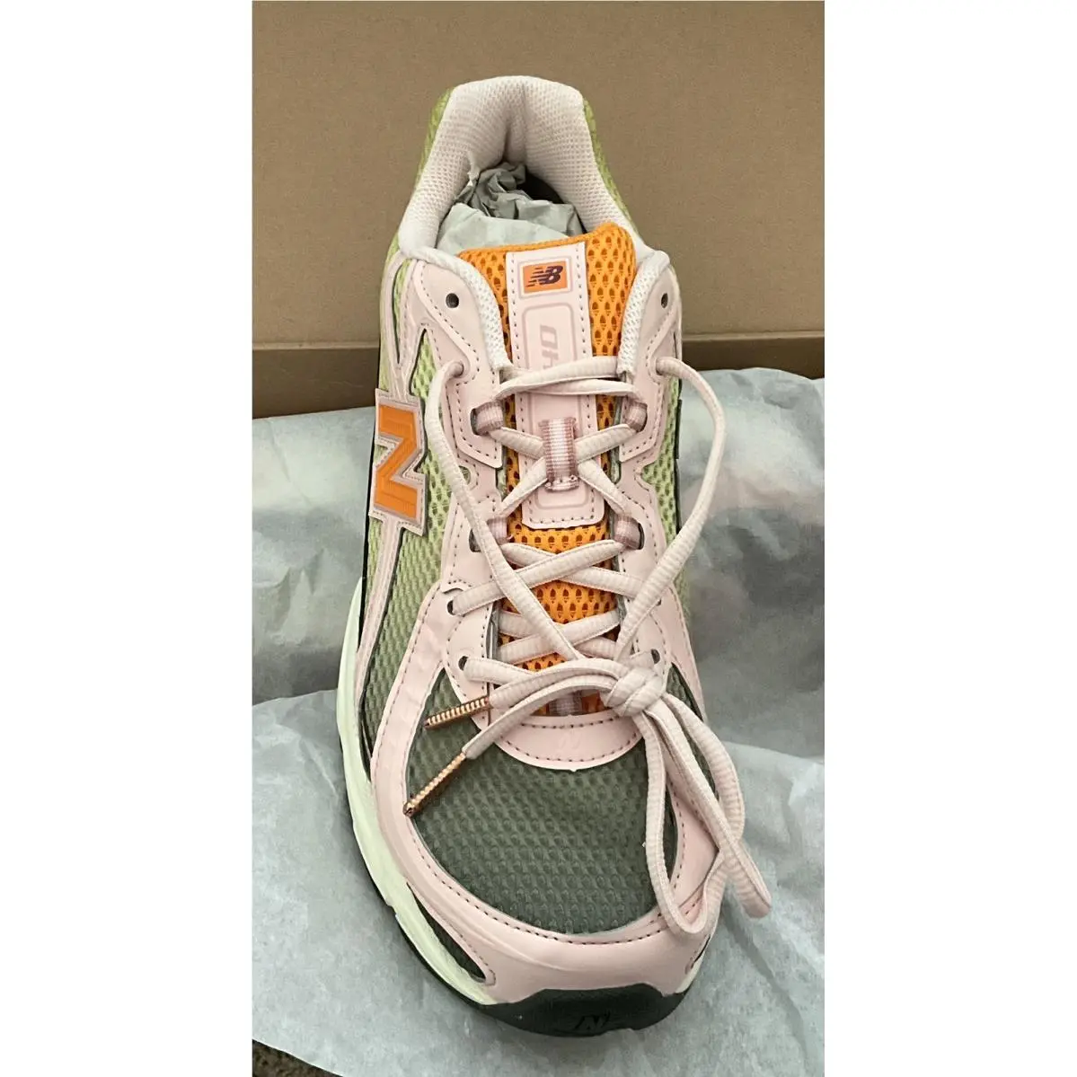 New Balance shoes - New Balance 740 - U740GP2 - Pink, Manufacturer: Icy Pink/Forest Night/Flame Orange/Sylvan Green 0