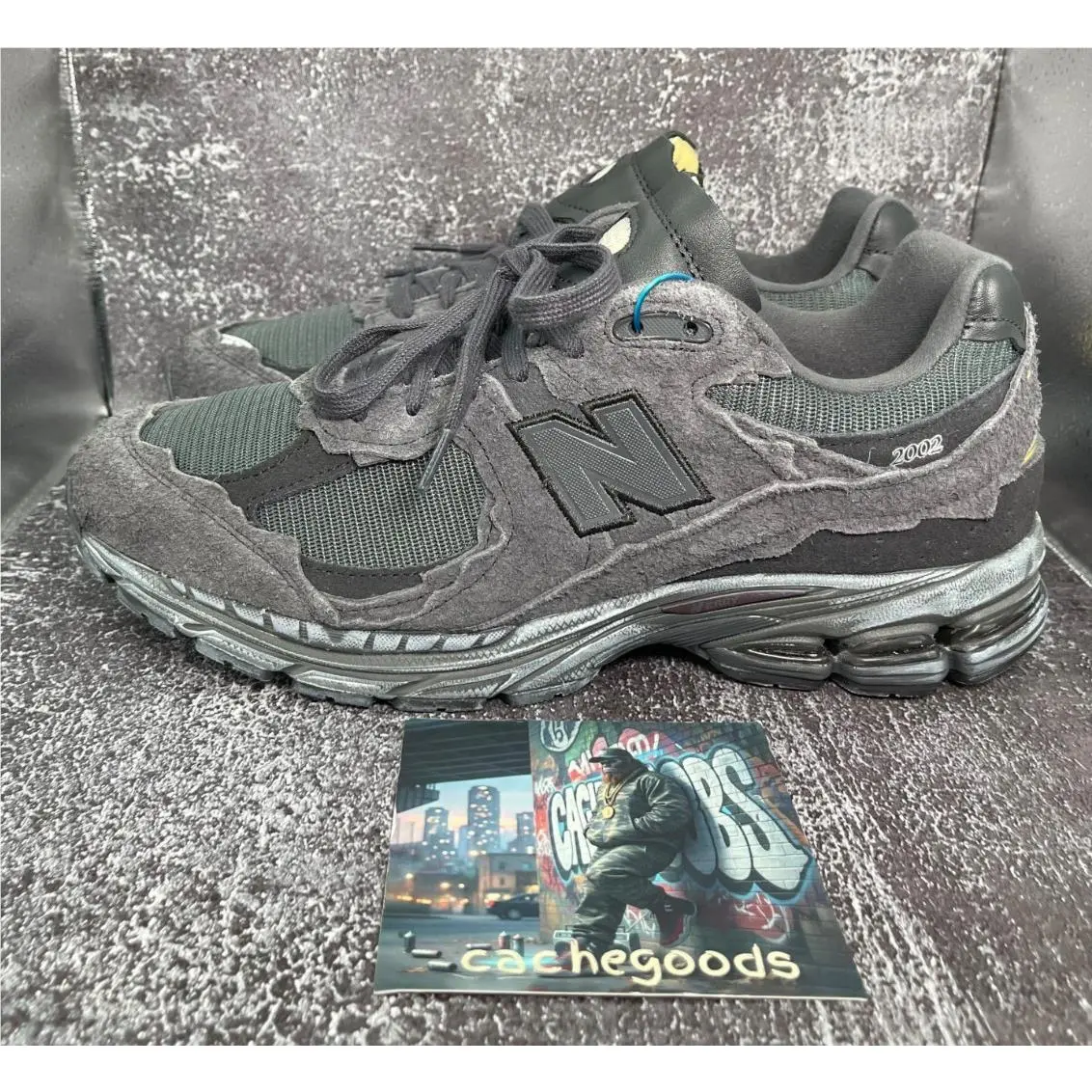 Size 11 - New Balance 2002R Size Exclusive Protection Pack - Natural Blackened