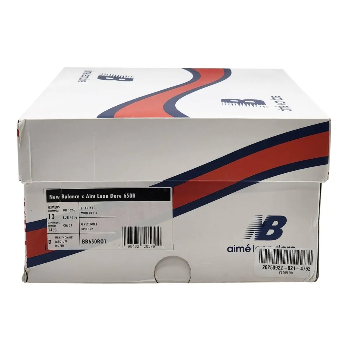 New Balance shoes - ​New Balance x Aime Leon Dore - BB650R01 - Gray (UPC: 196432265794) 6