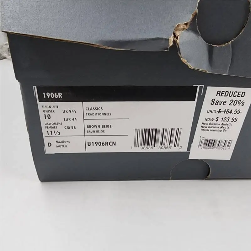 New Balance shoes - Arid Stone grey 2
