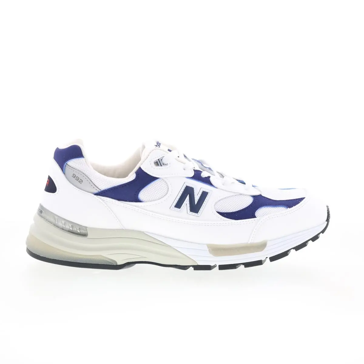 New Balance 992 Made in Usa M992EC Mens White Lifestyle Sneakers Shoes 12