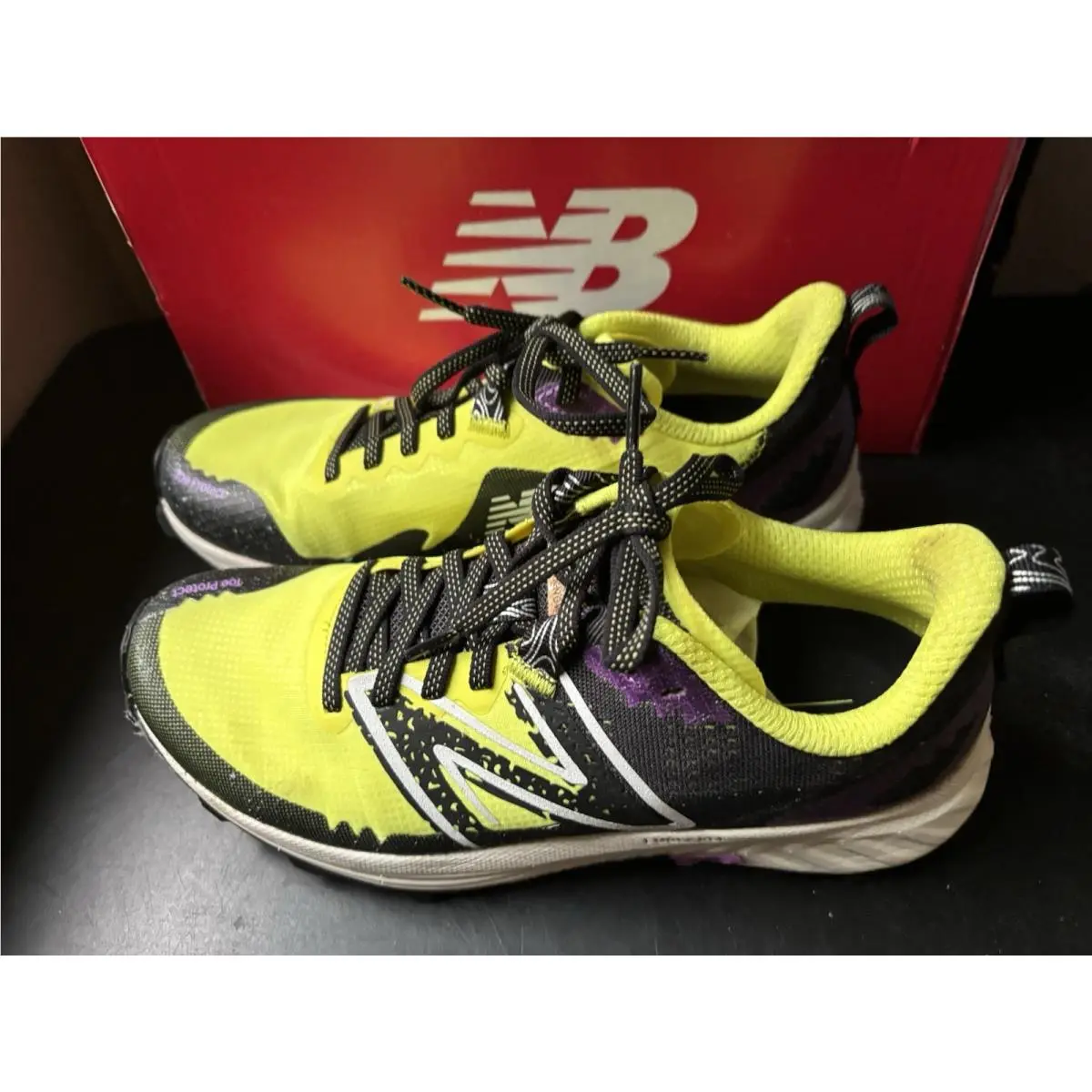 Size 7.5 - New Balance Fuelcell Summit Unknown v3 Lemonade Mystic Purple W
