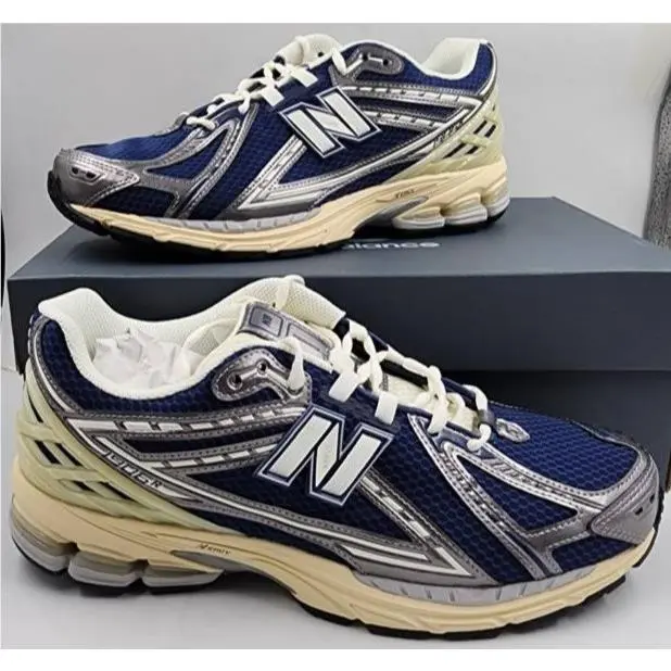 New Balance shoes - Vintage Indigo/Dark Silver Metallic 1