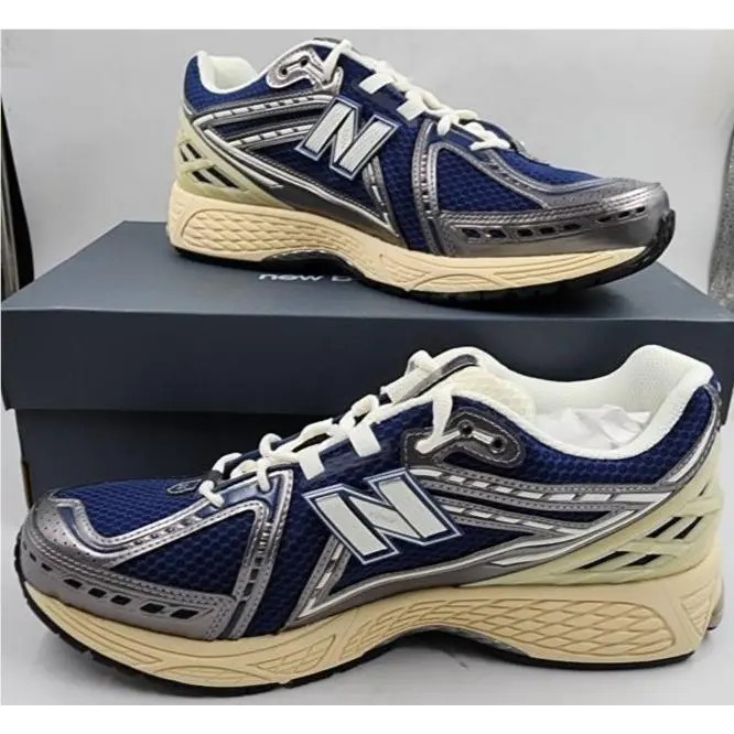 New Balance shoes - Vintage Indigo/Dark Silver Metallic 6